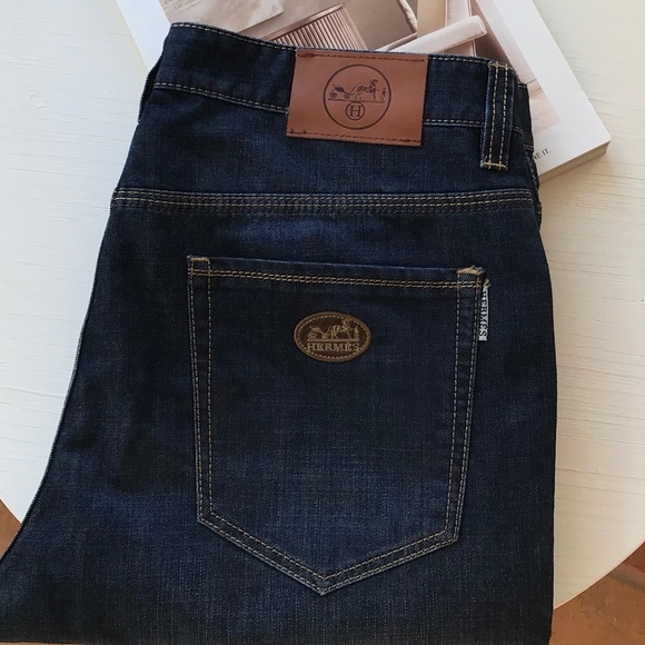 Hermes Other - HERMES VINTAGE 5 POCKET STRAIGHT LEG JEANS